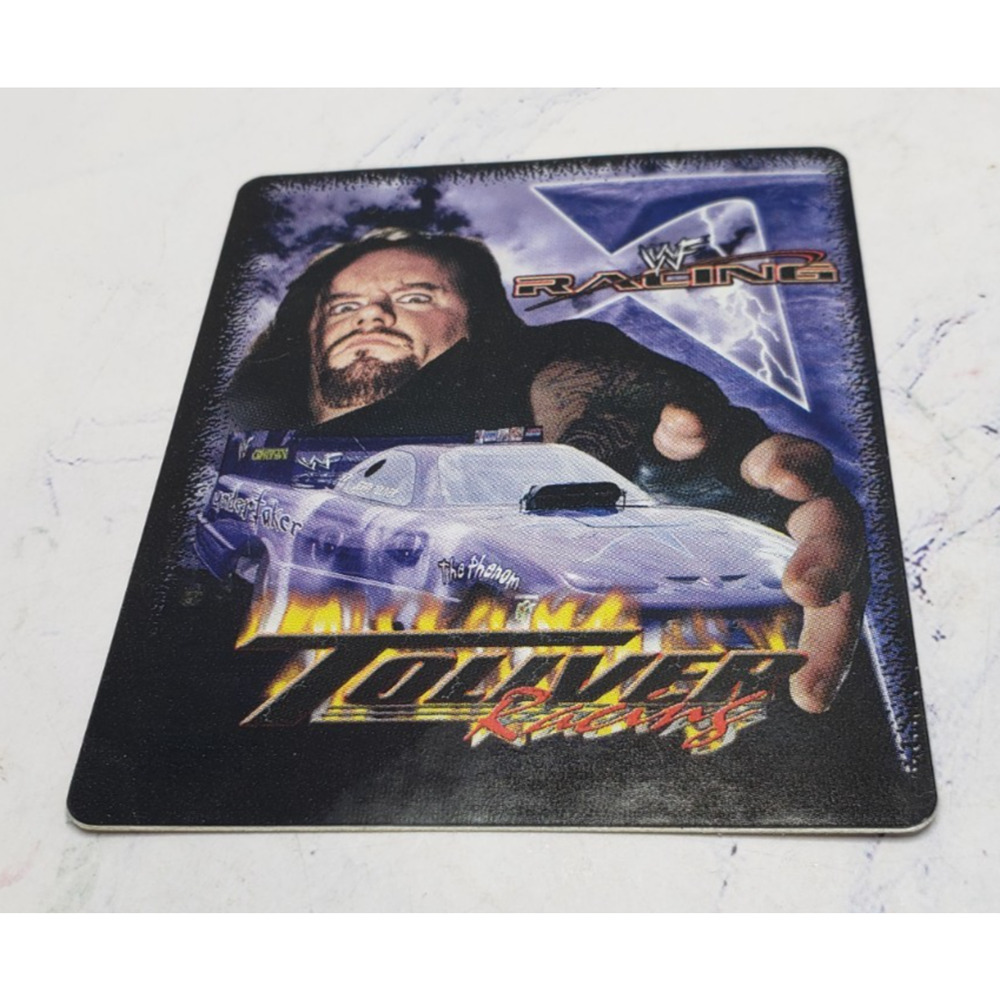 WWF Racing WWE The Undertaker Wrestling Sticker